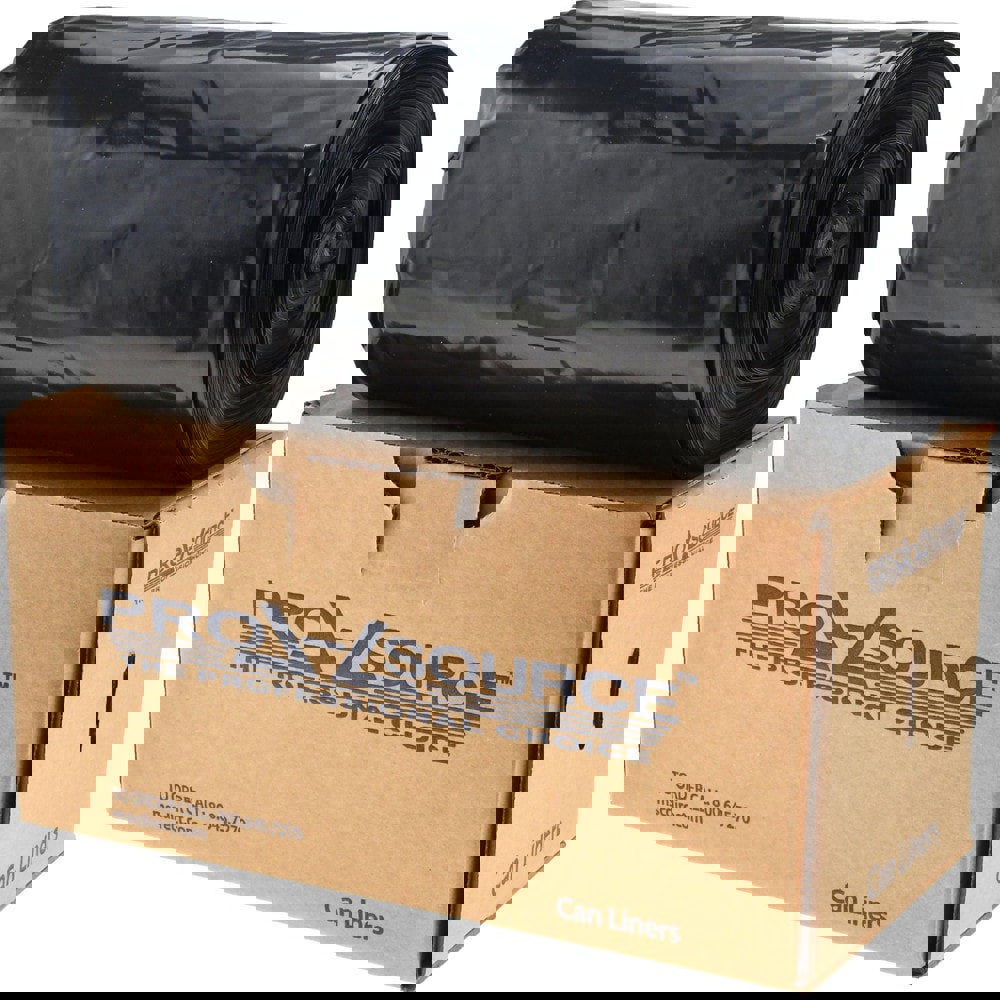 Trash Bags: 56 gal, 1.55 mil, 50 Pack